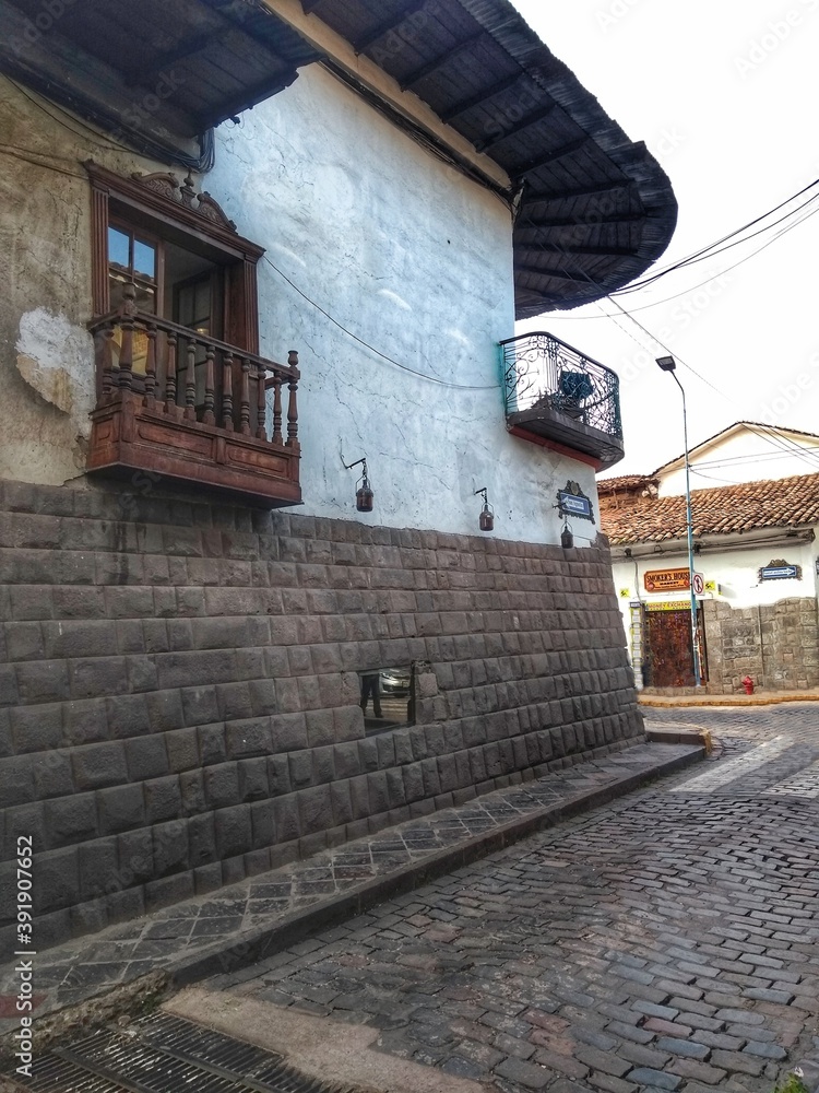 Cusco, Peru, South America - Cusco, a city in the Peruvian Andes, was