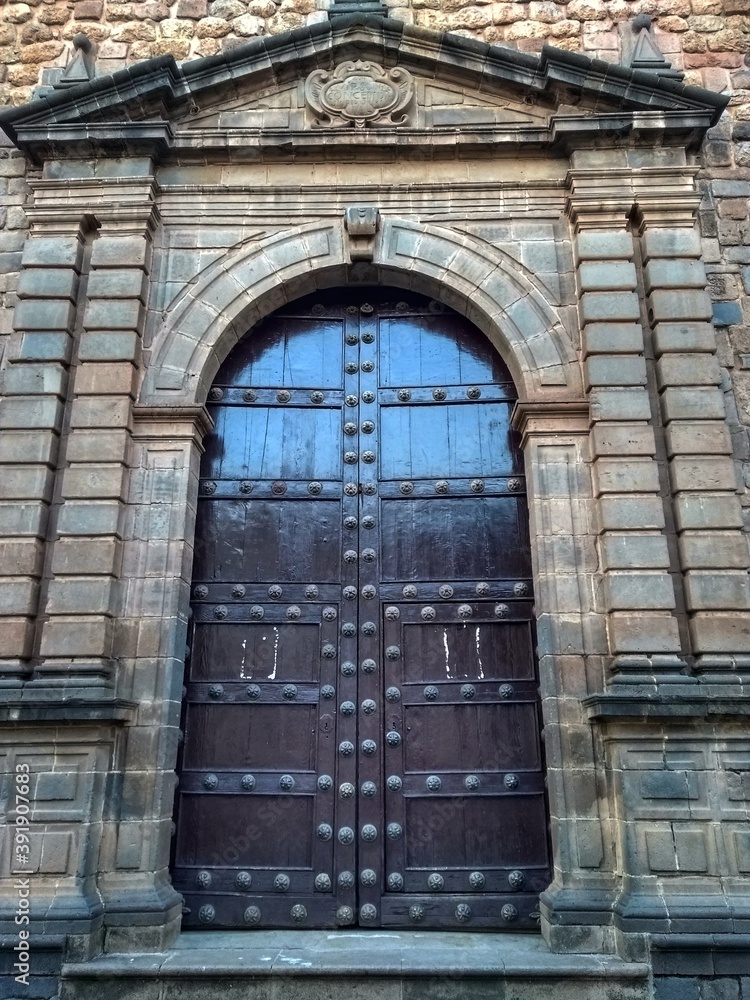 Cusco, Peru, South America - Cusco, a city in the Peruvian Andes, was