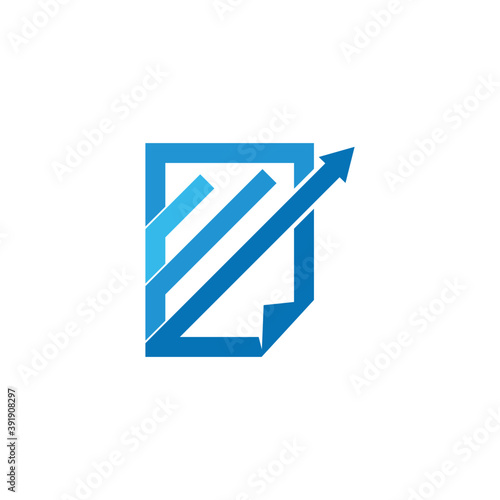 Financial Success Report Design Template