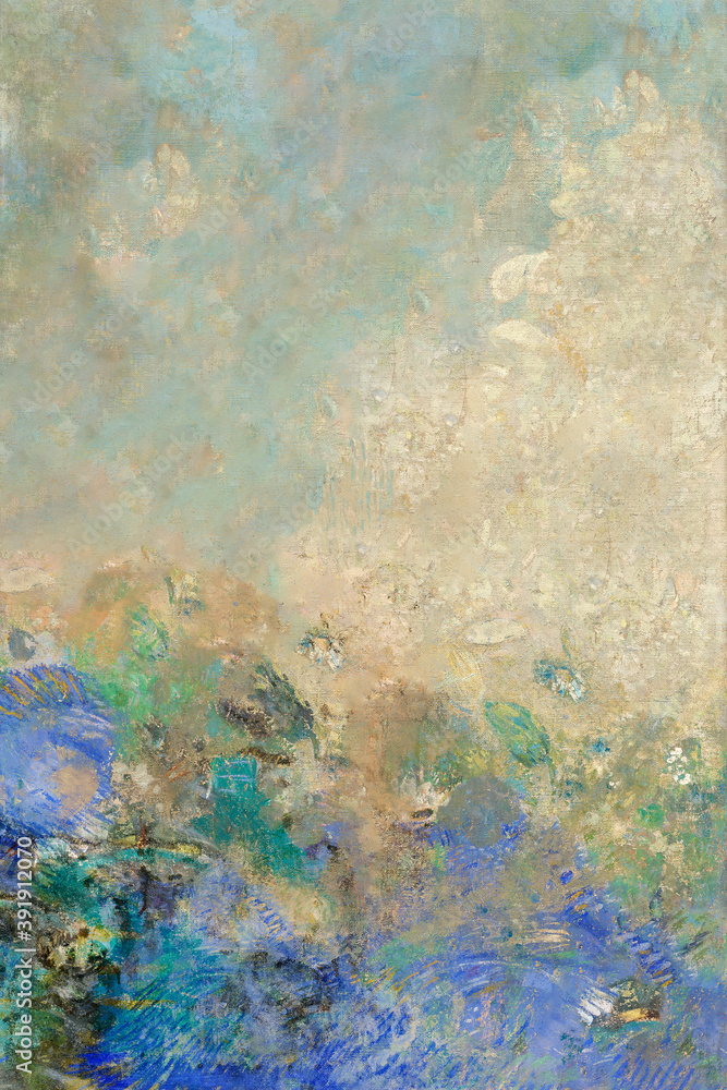 Saint Sebastian (1910—1912) by Odilon Redon. Original from the National Gallery of Art. Digitally enhanced by rawpixel.