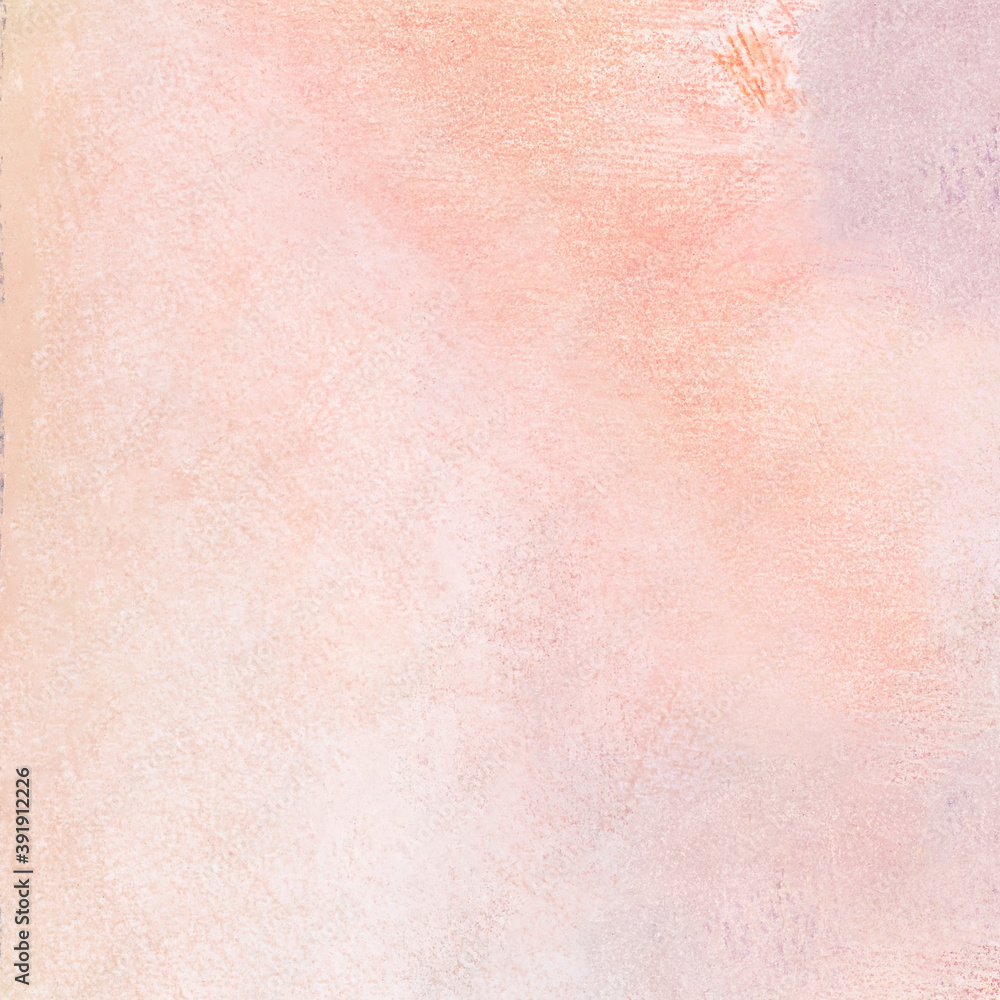 Fototapeta premium Pastel orange oil paint textured background
