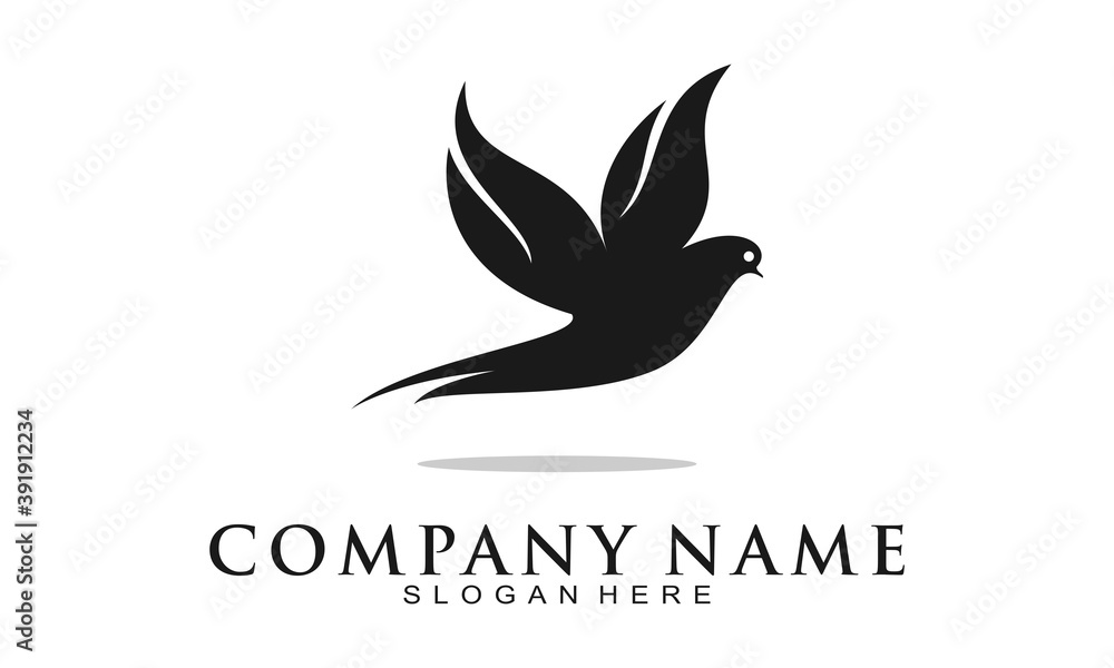 Bird illustration vector design Bird illustration vector design