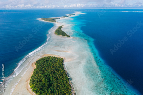 Pacific Islands - Marshall Islands Aerial photo
