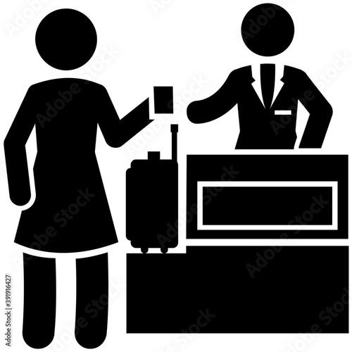 Luggage counter