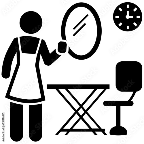 Hotel maid