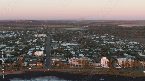 Bargara Beach QLD Drone - Sunrise photo