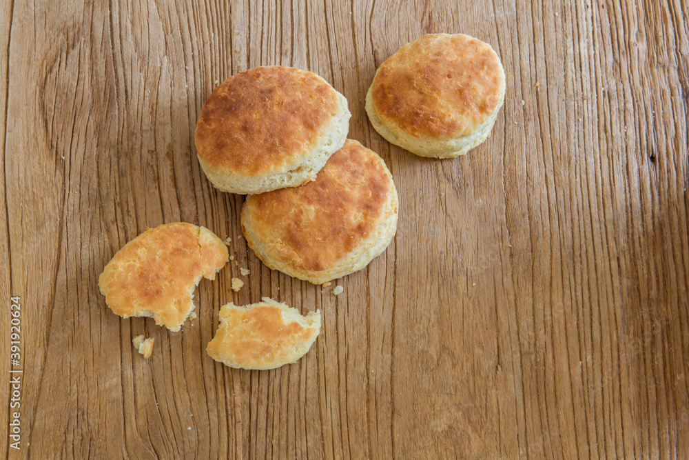 Fototapeta premium Biscuits freshly made