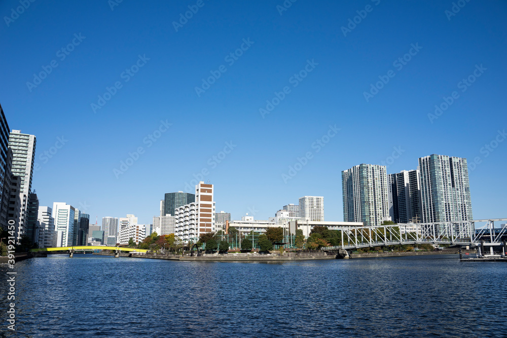 東京　天王洲の風景
高浜運河　天王洲運河