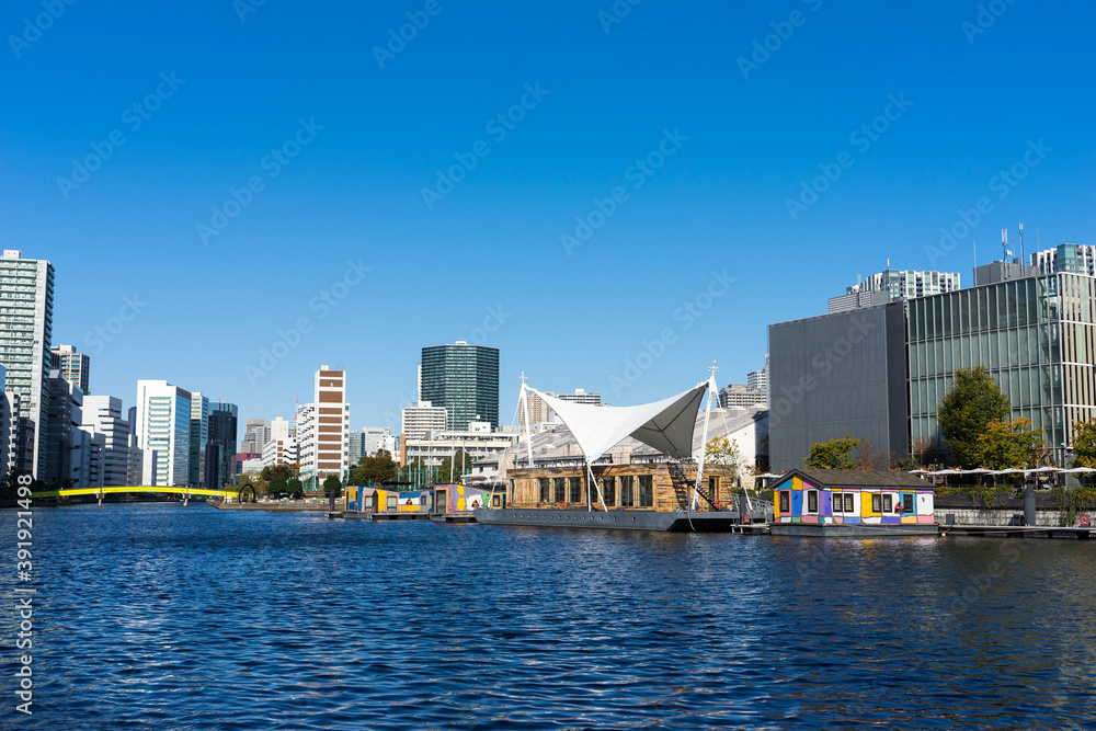 東京　天王洲の風景
高浜運河　天王洲運河