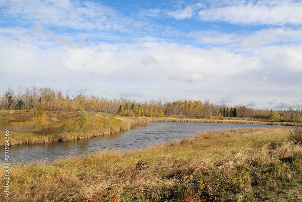 October On The Pond, Pylypow Wetlands, Edmonton, Alberta