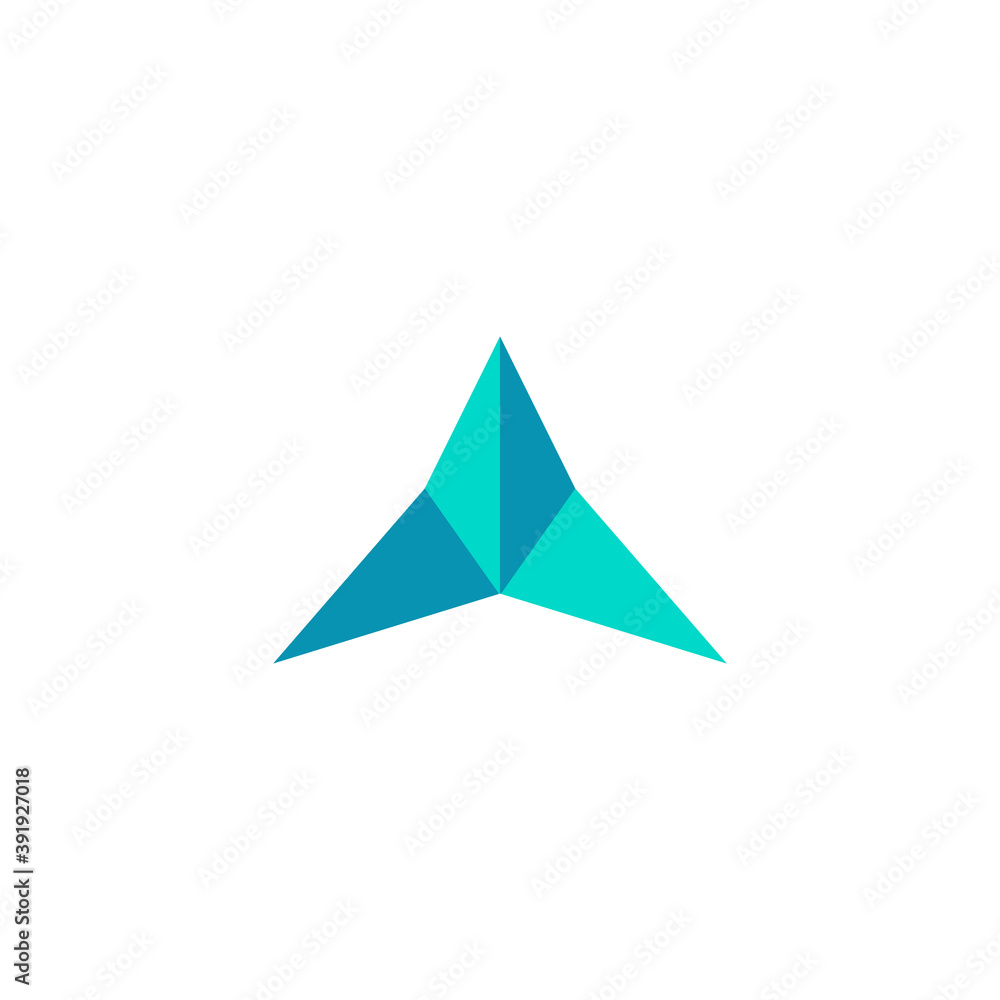 Triangle Logo Template vector icon illustration design Triangle Logo Template vector icon illustration design