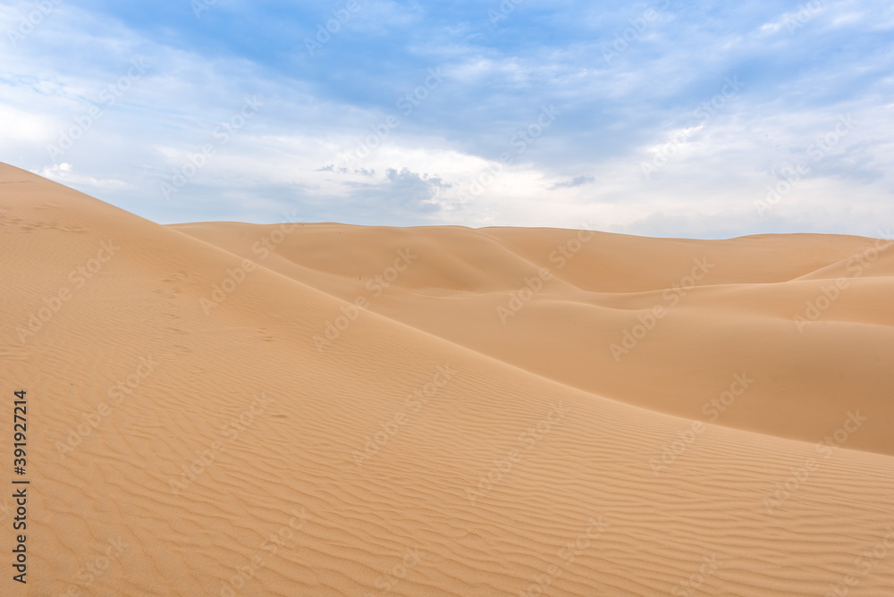 Magnificent desert scenery photography, desert background image
