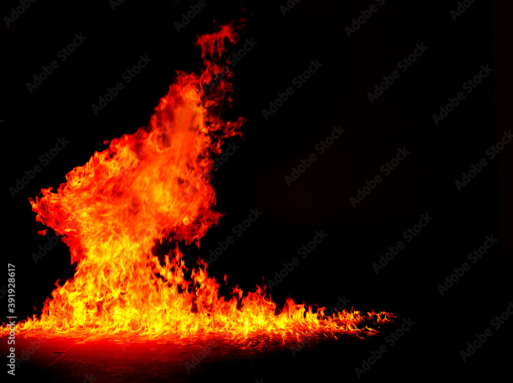 fire in the fireplace fire in the fireplace