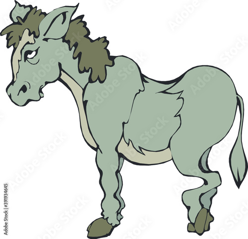 Illustration of horse