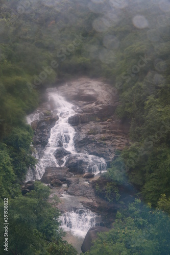 Waterfall in mountain