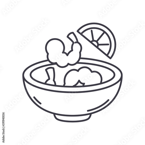 Main couse icon, linear isolated illustration, thin line vector, web design sign, outline concept symbol with editable stroke on white background.