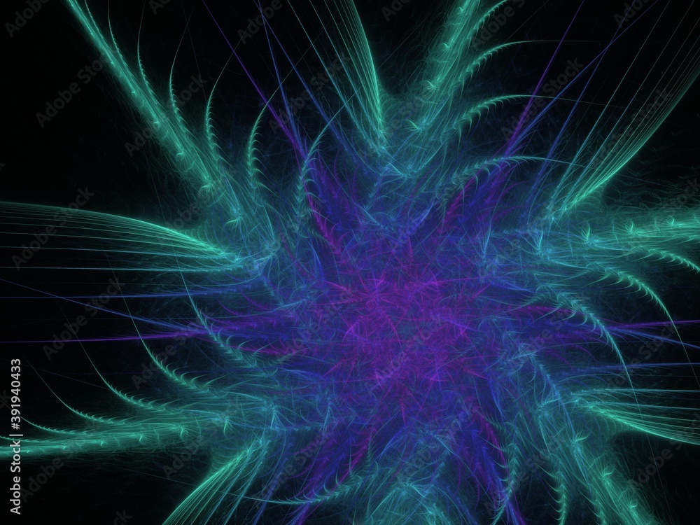Fototapeta premium Imaginatory fractal background Image