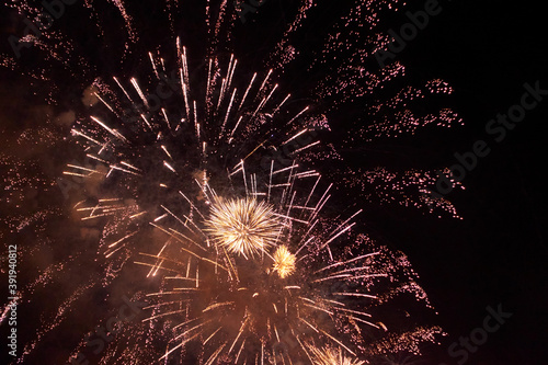 Feuerwerk, Nacht, Himmel, Licht