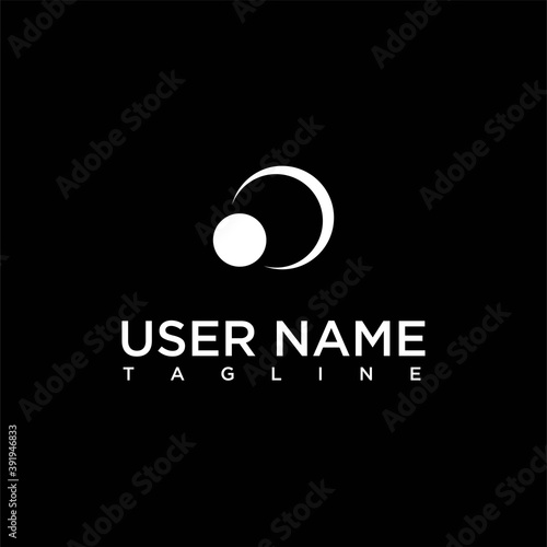 unique moon logo concept, simple , design logo moon 