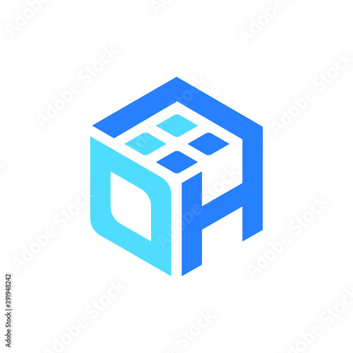 OH Letter Modern Eye Catchy Logo and Icon Design Vector Editable and Website Favicon Company Branding Design Usable Everywhere