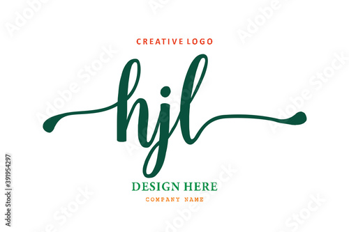 HJL lettering logo is simple, easy to understand and authoritative