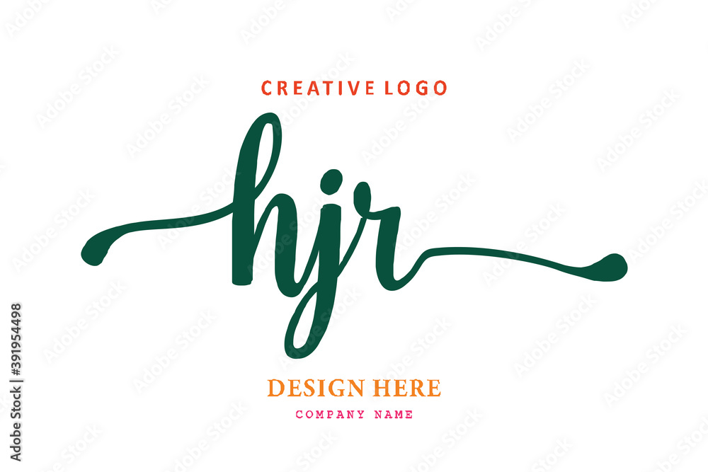 HJR lettering logo is simple, easy to understand and authoritative HJR lettering logo is simple, easy to understand and authoritative