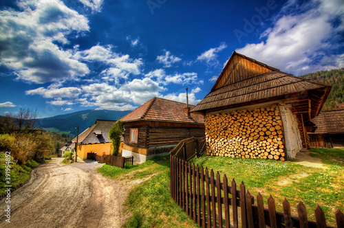 From the Village of Vlkolinec, Slovakia
