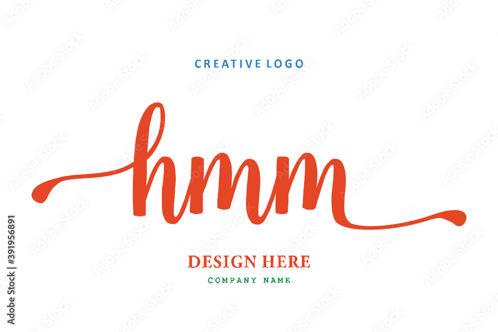 HMM lettering logo is simple, easy to understand and authoritative HMM lettering logo is simple, easy to understand and authoritative
