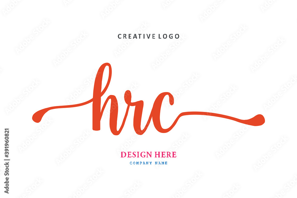 HRC lettering logo is simple, easy to understand and authoritative HRC lettering logo is simple, easy to understand and authoritative