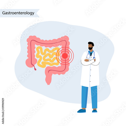 intestine logo concept
