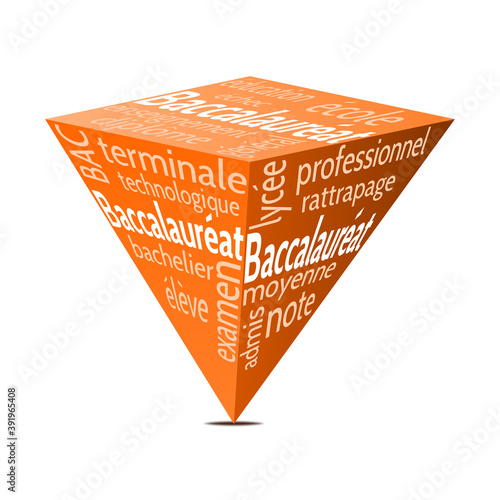 Pyramide 3D Baccalauréat v2