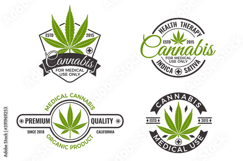 Medical Cannabis Labels and Logos