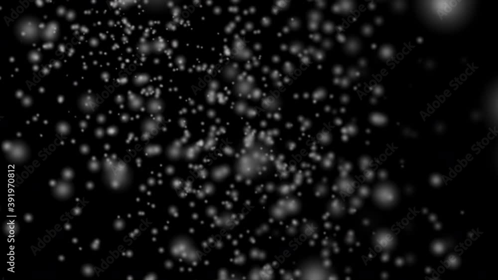 Snow is falling from left to right side. CGI Overlay of snowflake isolated on Black background. Loop animation is created in 4k 60fps. Snow is falling from left to right side. CGI Overlay of snowflake isolated on Black background. Loop animation is created in 4k 60fps.