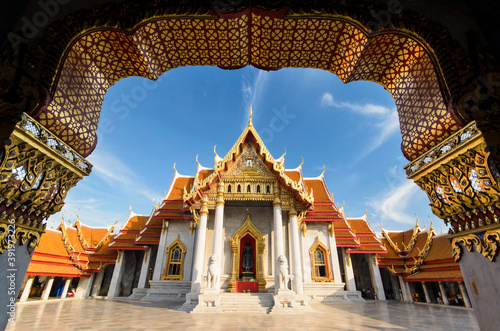 The Element of Thai Temple Architecture Style (Wat Benchamabophit)