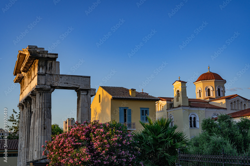 Fototapeta premium A look at Athens Greece
