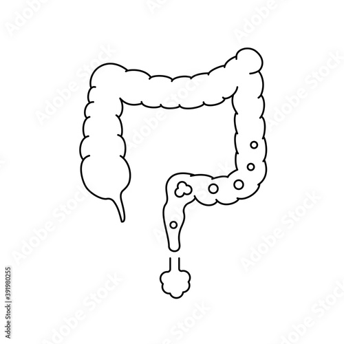 linear black flatulence sign