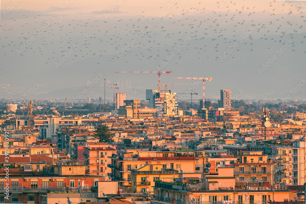 Obraz premium buildings under construction