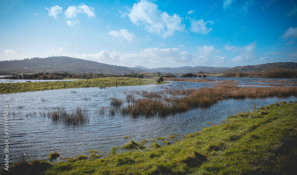 Lake Lough Allua in Ireland