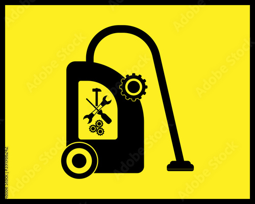 Repair of vacuum cleaners icon