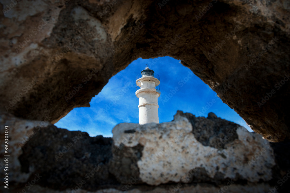 lighthouse with blue sky