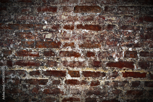 Old brickwork wall