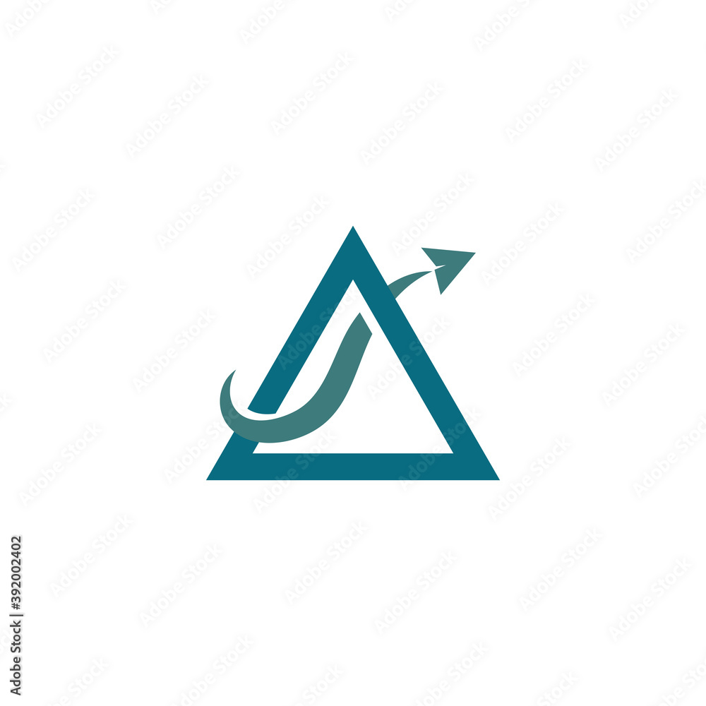 Triangle Logo Template vector icon illustration design Triangle Logo Template vector icon illustration design