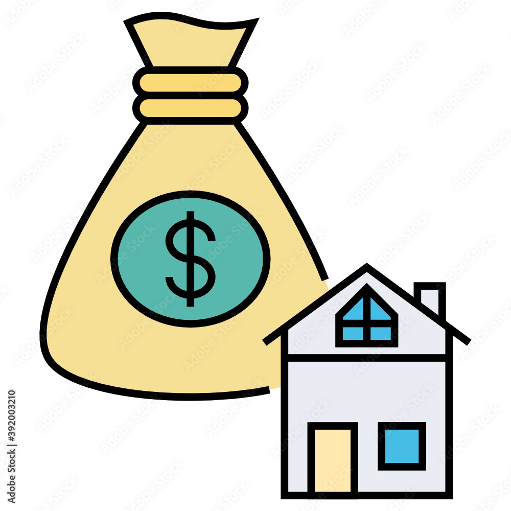 Real Estate Investment Concept, Mortgage Vector Icon Design, Financier and investors Symbol on White Background, Business Capitalism and Finance Sign, Real Estate Investment Concept, Mortgage Vector Icon Design, Financier and investors Symbol on White Background, Business Capitalism and Finance Sign,