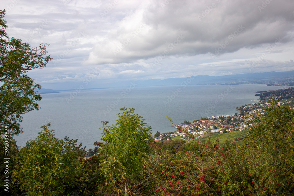 beautiful view of the city on a hilltop by the sea beautiful view of the city on a hilltop by the sea