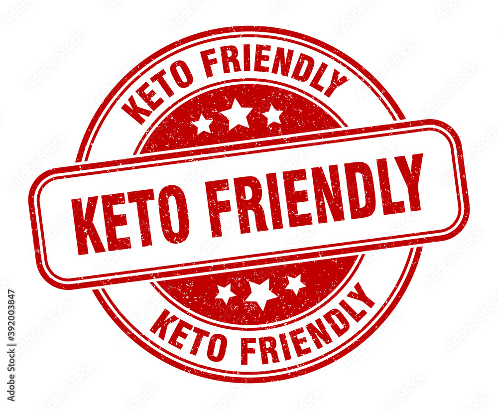 keto friendly stamp. keto friendly label. round grunge sign keto friendly stamp. keto friendly label. round grunge sign