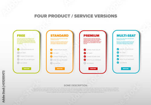 Product cards features schema template
