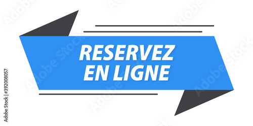 réservez en ligne bannière