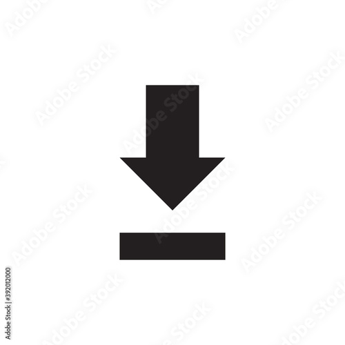 download icon symbol sign vector