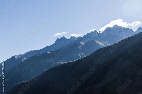 Valais en Suisse mont velan