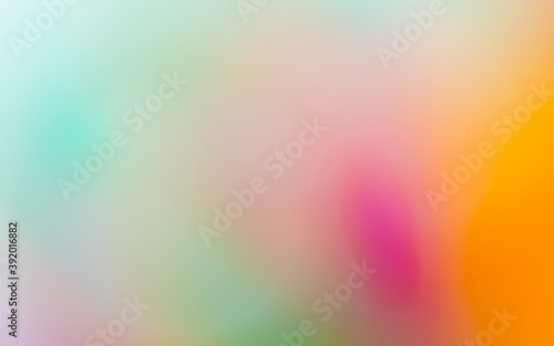 Blurred and colorful abstract background, smooth color gradient